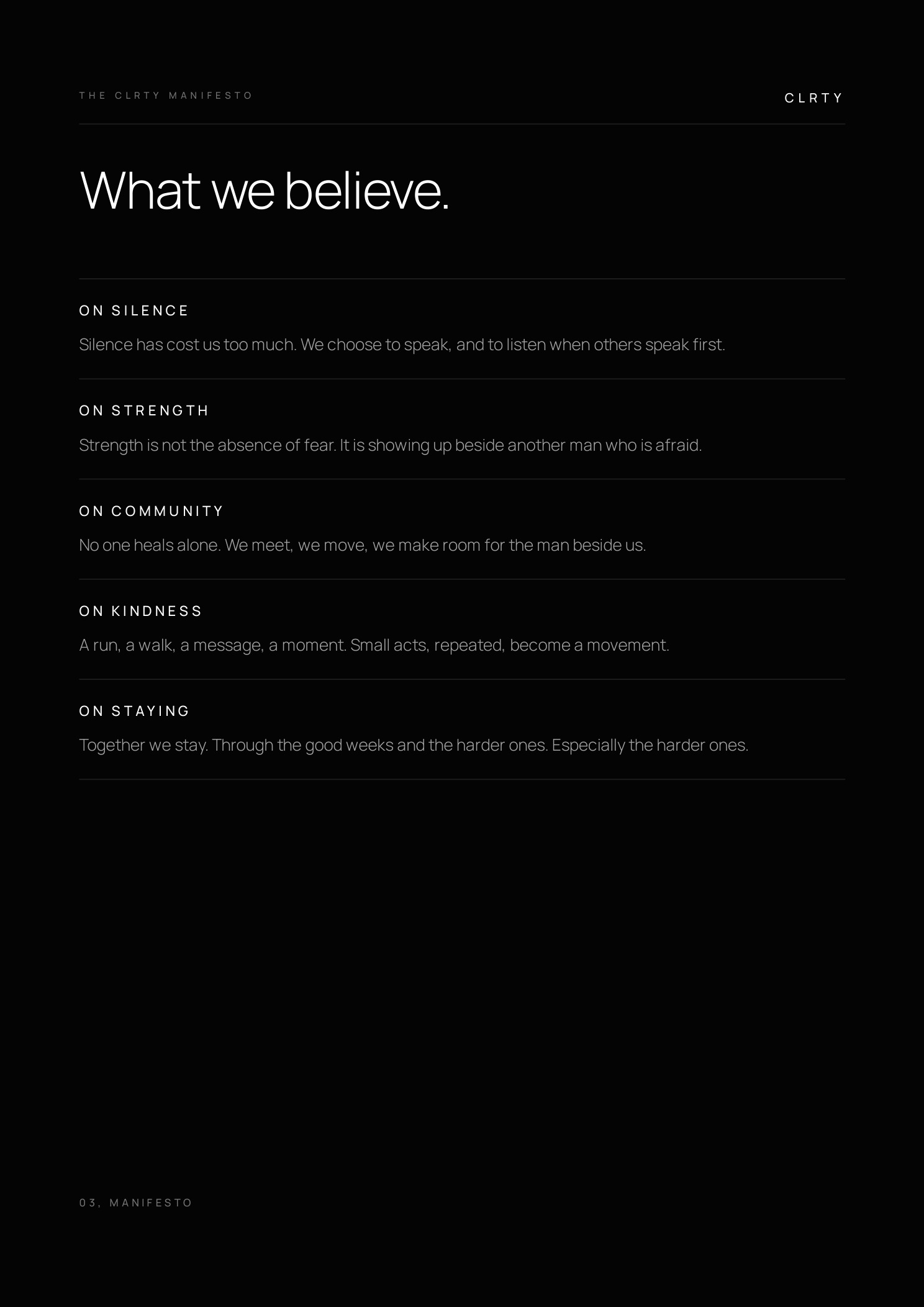 CLRTY partnership brochure page 3